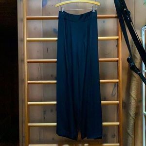 Super High-waistline Wide-leg black slack women’s size 6